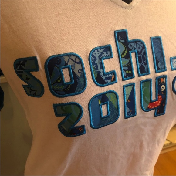NWT Sochi 2014 Olympics raglan t-shirt - Picture 2 of 8